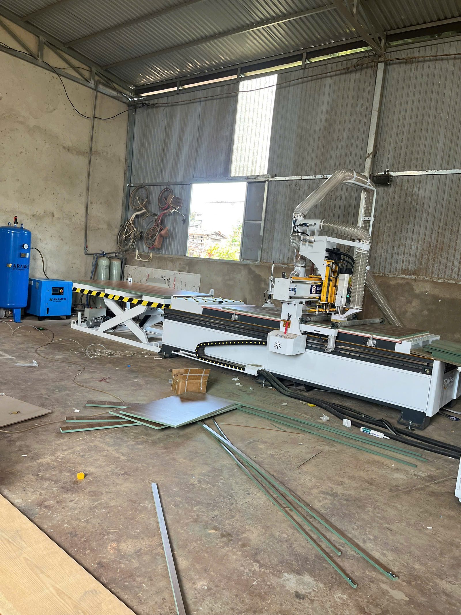 báo giá máy CNC ATC thay dao tự động hình ảnh thực tế
