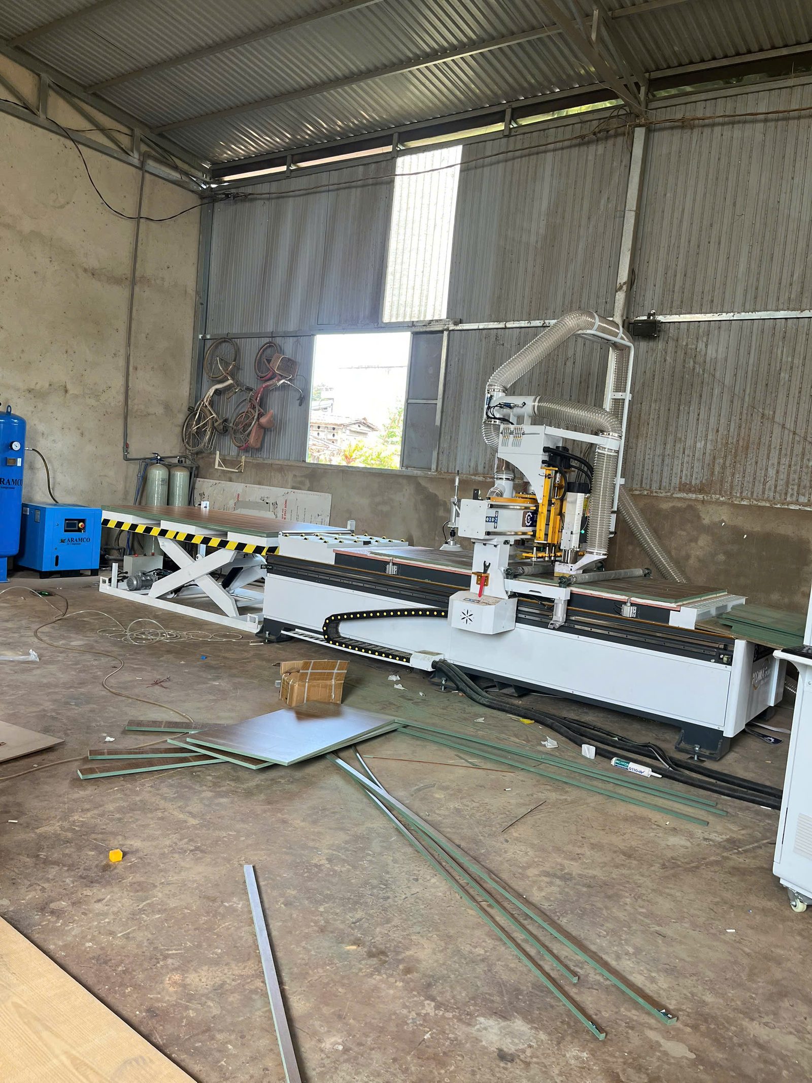 báo giá máy CNC ATC thay dao tự động thông số máy