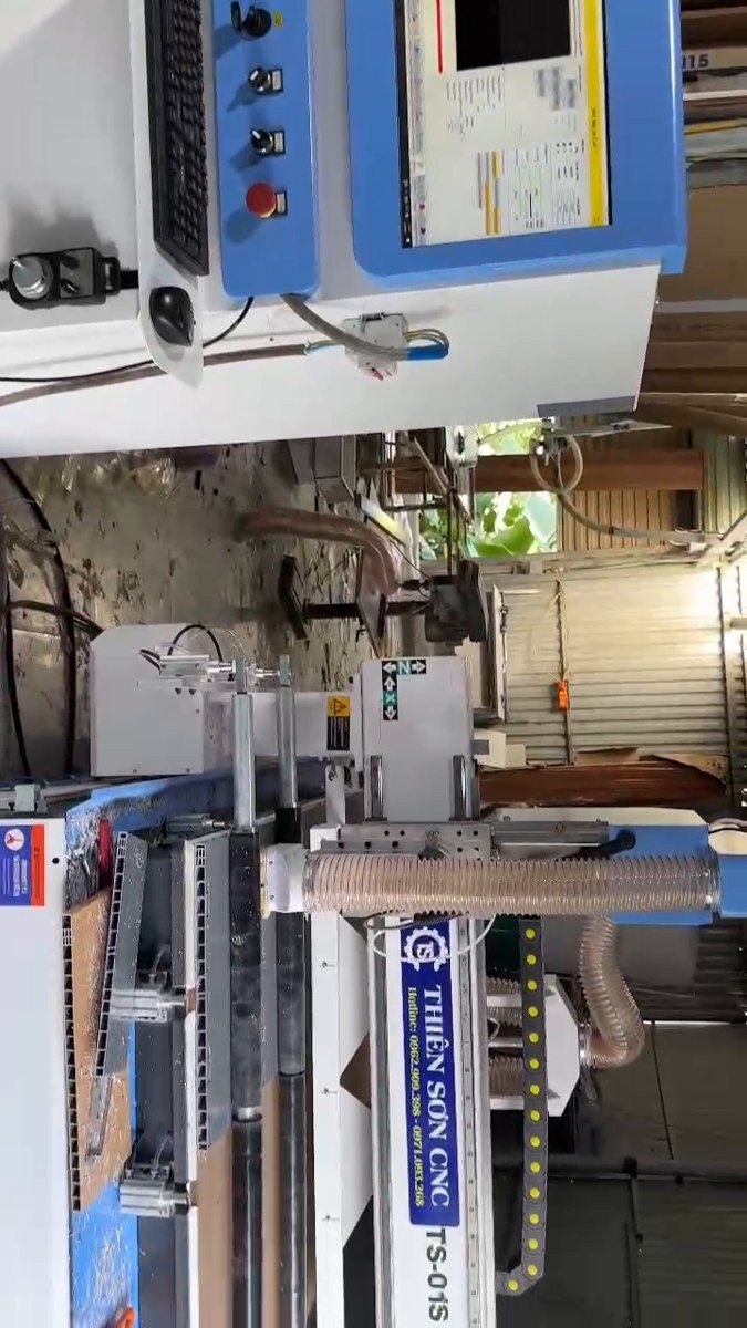 bảo dưỡng máy CNC 1 đầu sau 3 tháng khi chạy thử