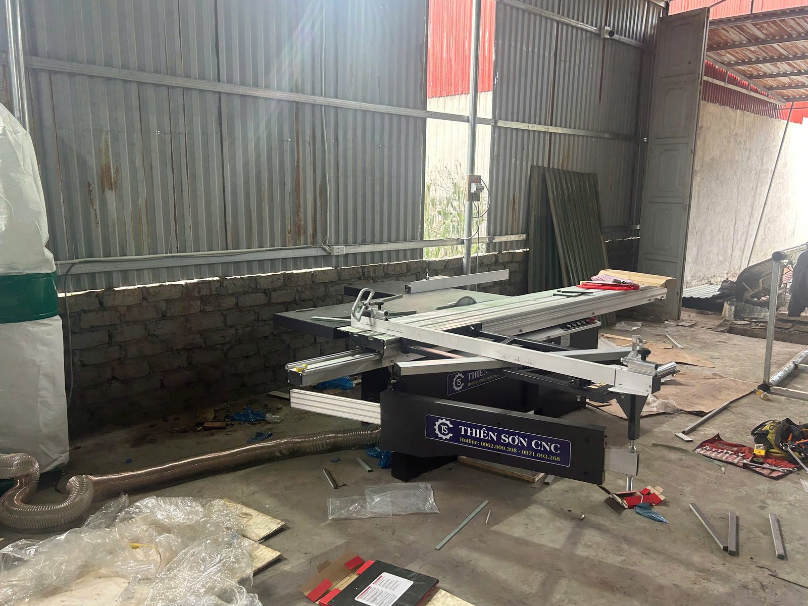 combo máy làm nội thất gỗ công nghiệp cho xưởng mới thông số máy
