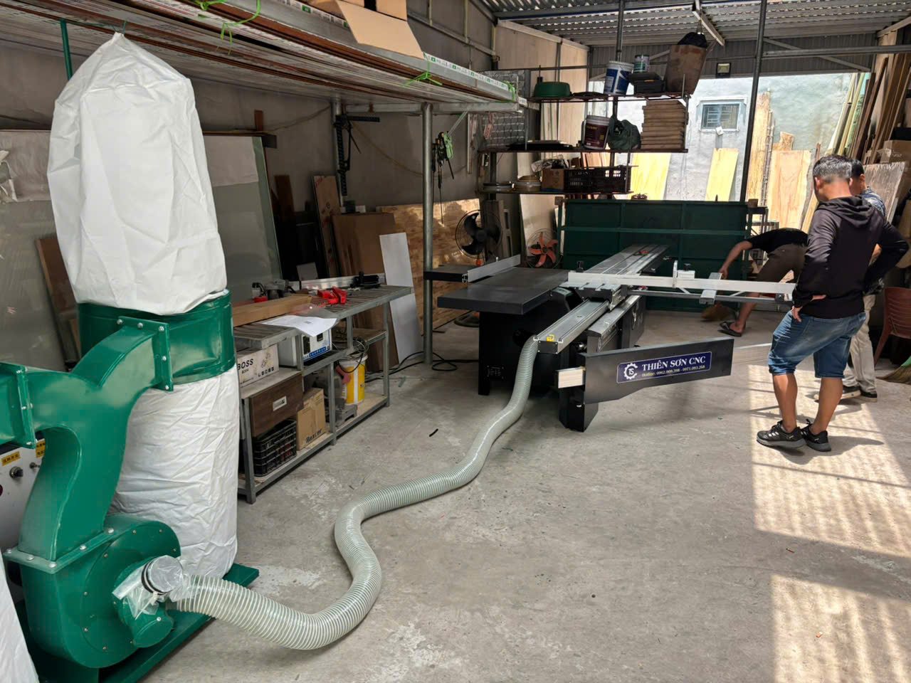 cưa bàn trượt nên dùng lưỡi cưa bao nhiêu để cắt MDF đẹp hình ảnh thực tế