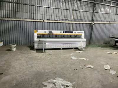 Lắp đặt máy khoan ngang laser cho xưởng làm tủ bếp tại Nam Định
