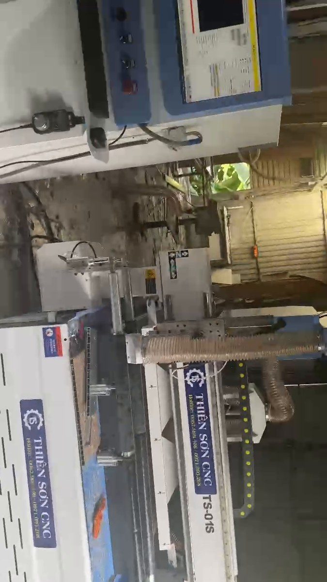 máy hút bụi cho CNC hình ảnh thực tế