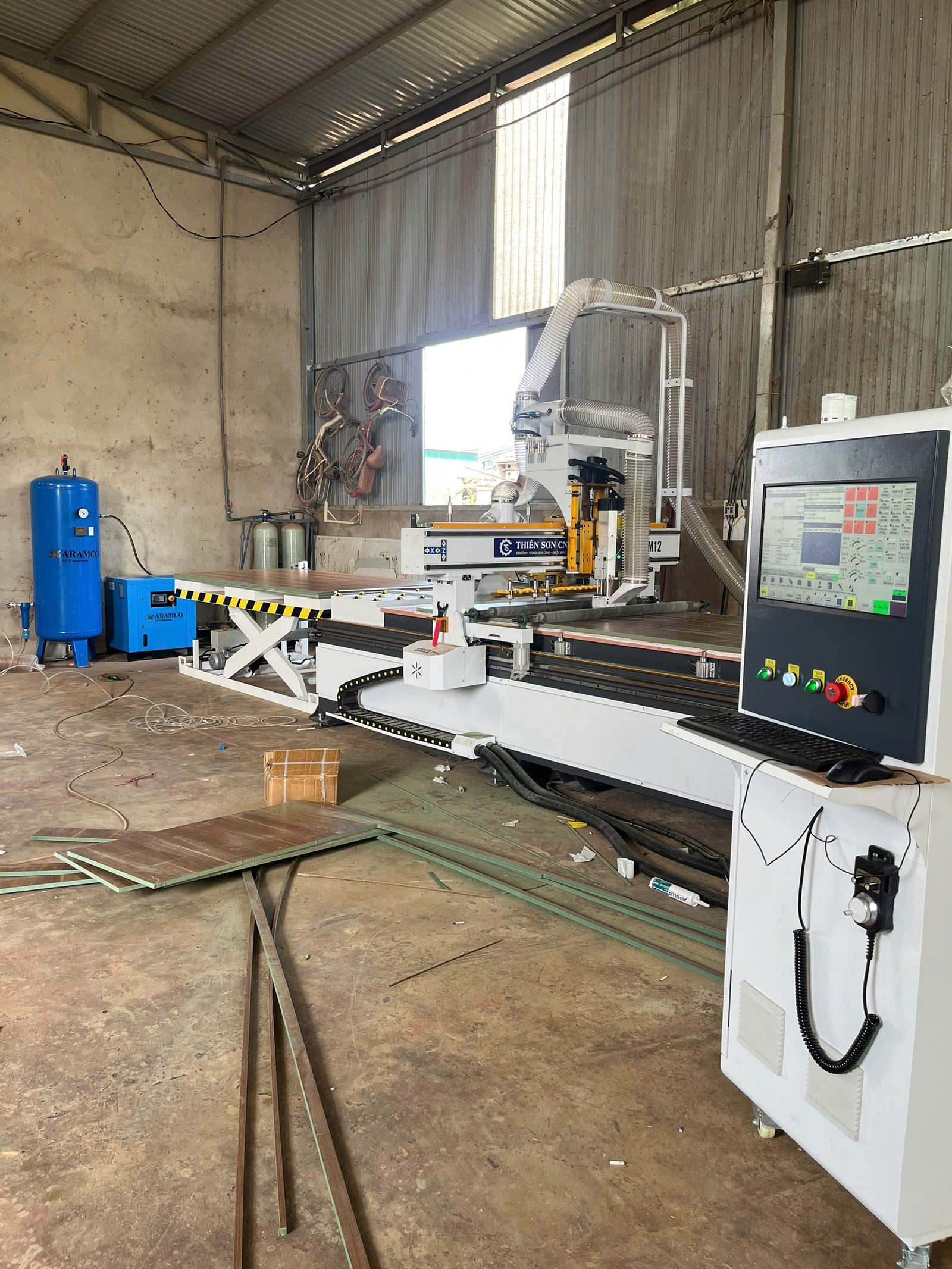 máy hút bụi cho CNC gỗ nên chọn công suất bao nhiêu thông số máy