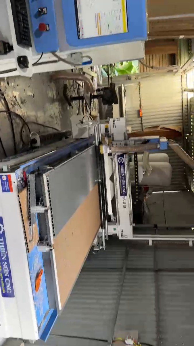 máy hút bụi CNC bị yếu lực hút hình ảnh thực tế