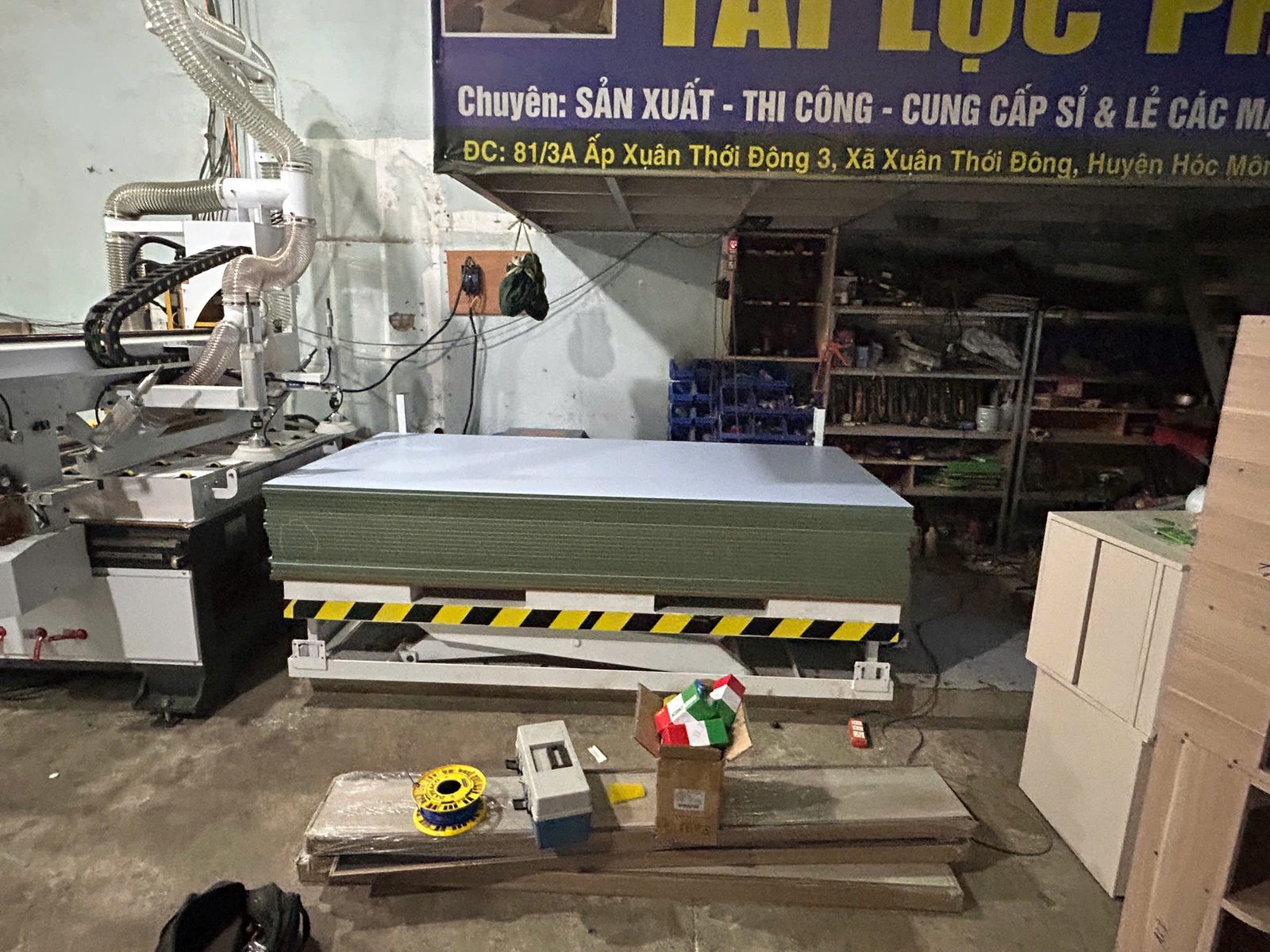mua máy CNC tại Nghệ An hình ảnh thực tế