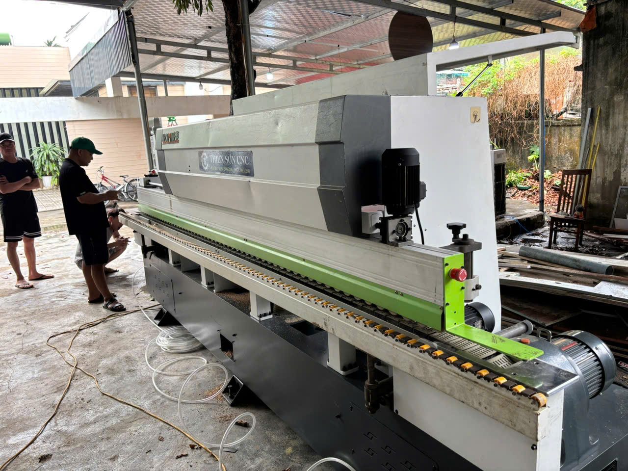 so sánh máy dán cạnh 6 chức năng cũ và máy dán cạnh 7 chức năng thông số máy