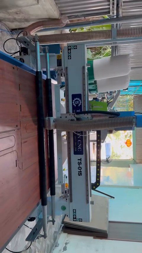 Thanh Hóa làm MDF chống ẩm chọn dao CNC và hút bụi khi chạy thử