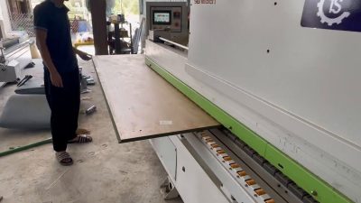 Xưởng mở rộng sản xuất nên bố trí combo CNC, cưa bàn trượt và dán cạnh thế nào?