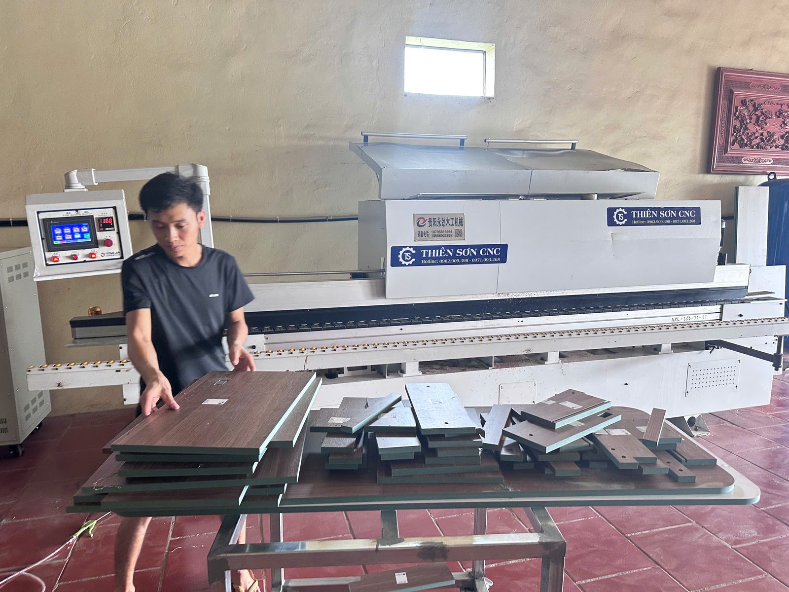 xưởng nhỏ muốn nhận đơn tủ bếp nhiều hơn nên nâng cấp máy nào trước thông số máy