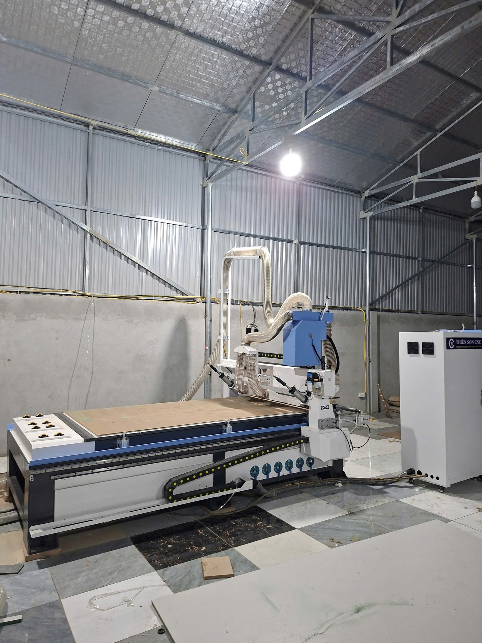 xưởng nội thất tại Thái Bình nên đầu tư máy gỗ thông số máy